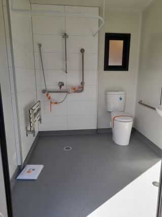 RDA Wheelchair Toilet & Shower