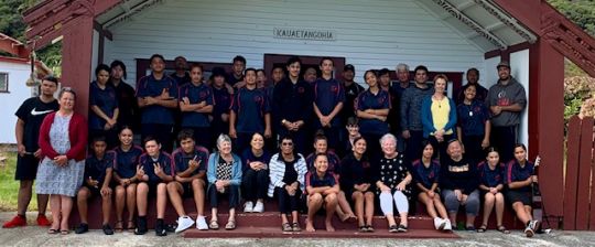 Philanthropic funders converge on Kauaetangohia Marae 